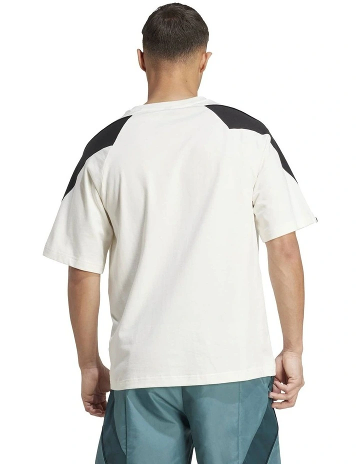 Stadium T-Shirt in Off White/Black image 2