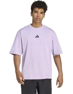Prime Lift Workout Oversize Tee in Purple