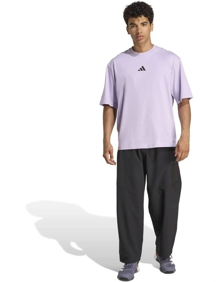 Prime Lift Workout Oversize Tee in Purple image 5