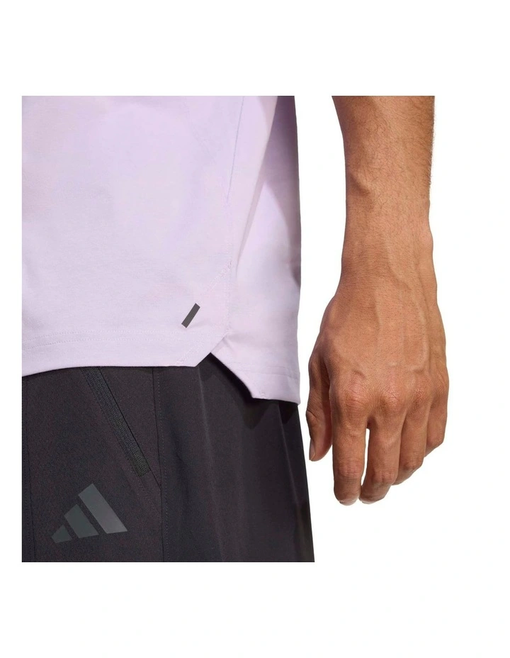 Prime Lift Workout Oversize Tee in Purple image 6