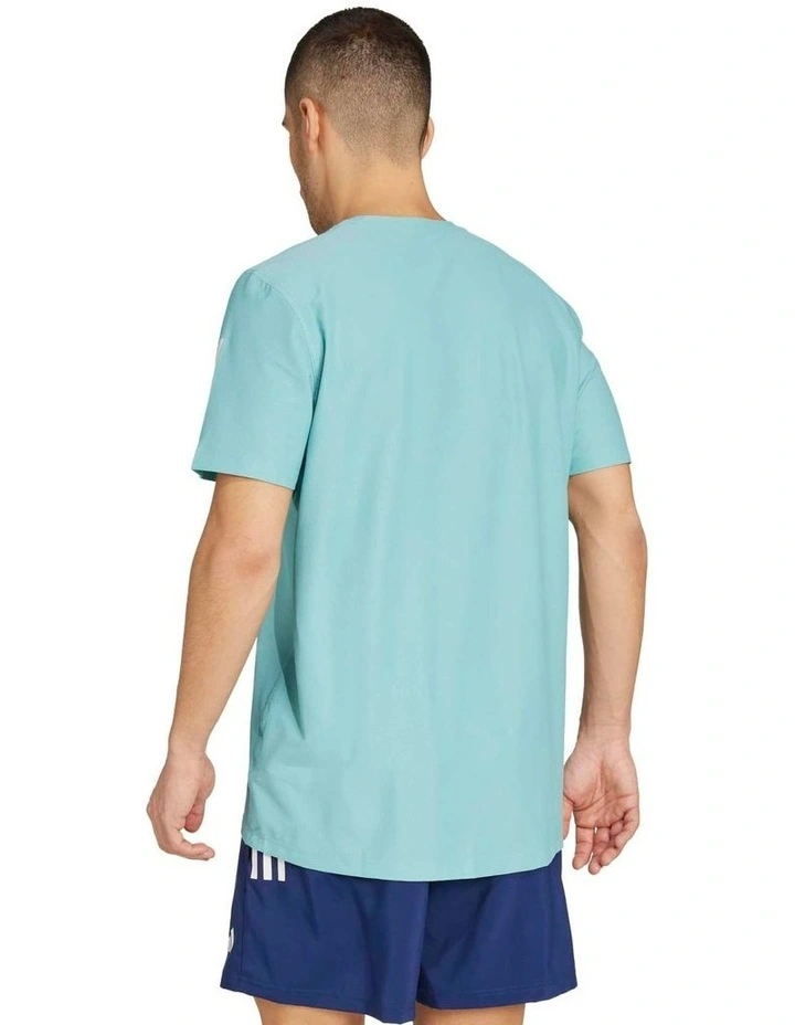 Own The Run Tee in Green image 2