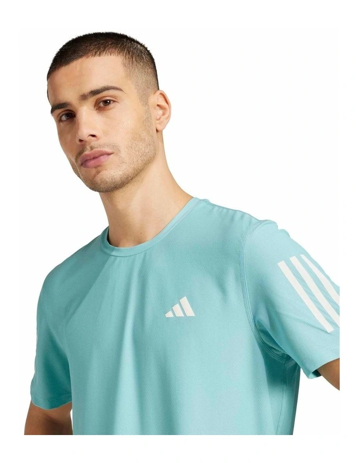 Own The Run Tee in Green image 4