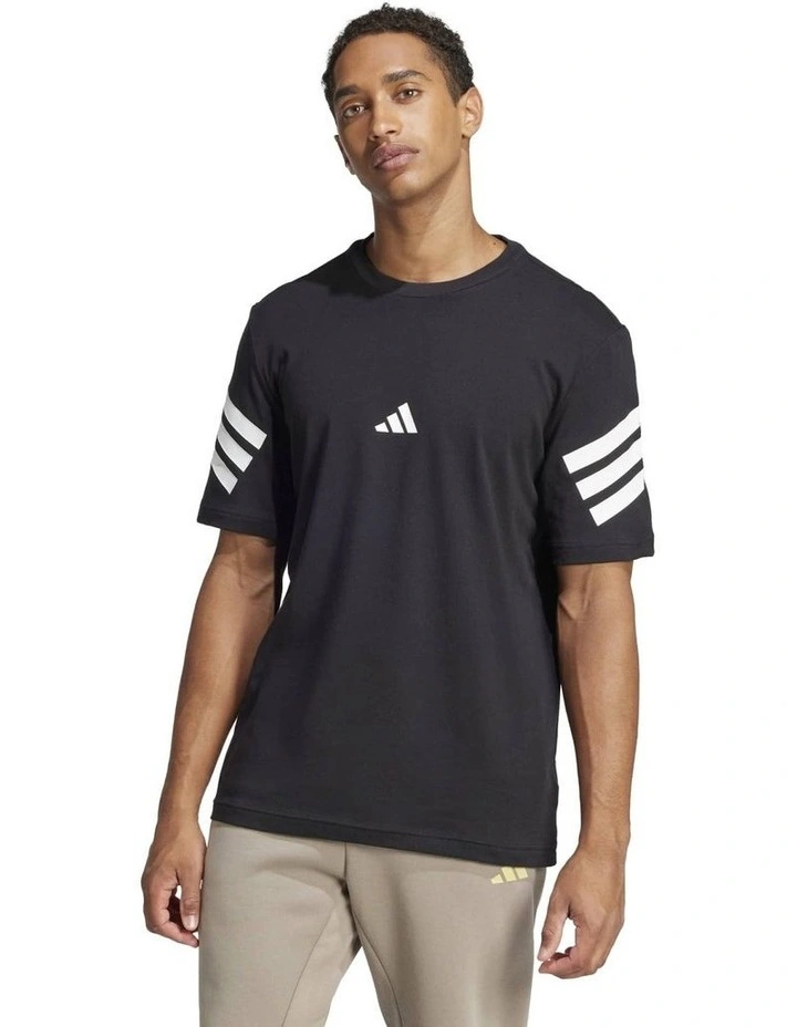 Future Icons 3-Stripes Tee in Black image 1
