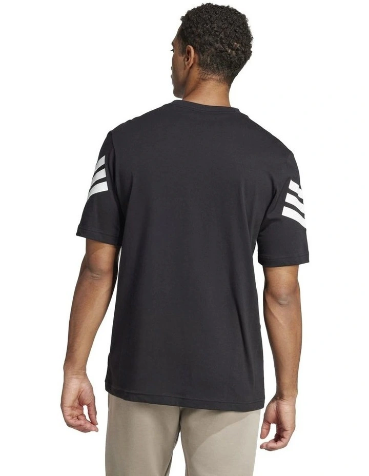 Future Icons 3-Stripes Tee in Black image 2