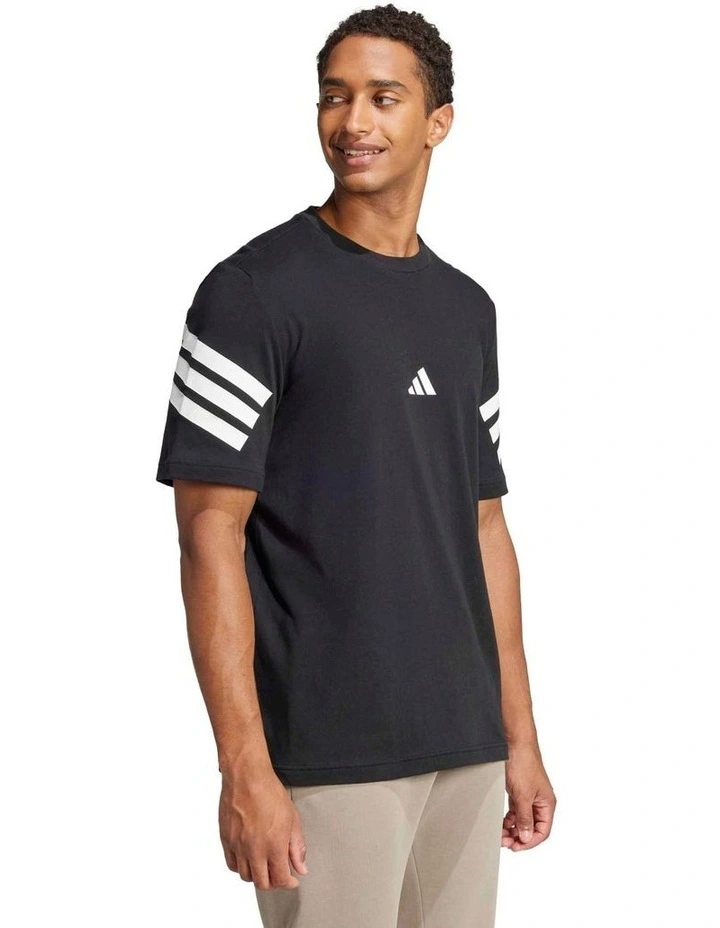 Future Icons 3-Stripes Tee in Black image 3