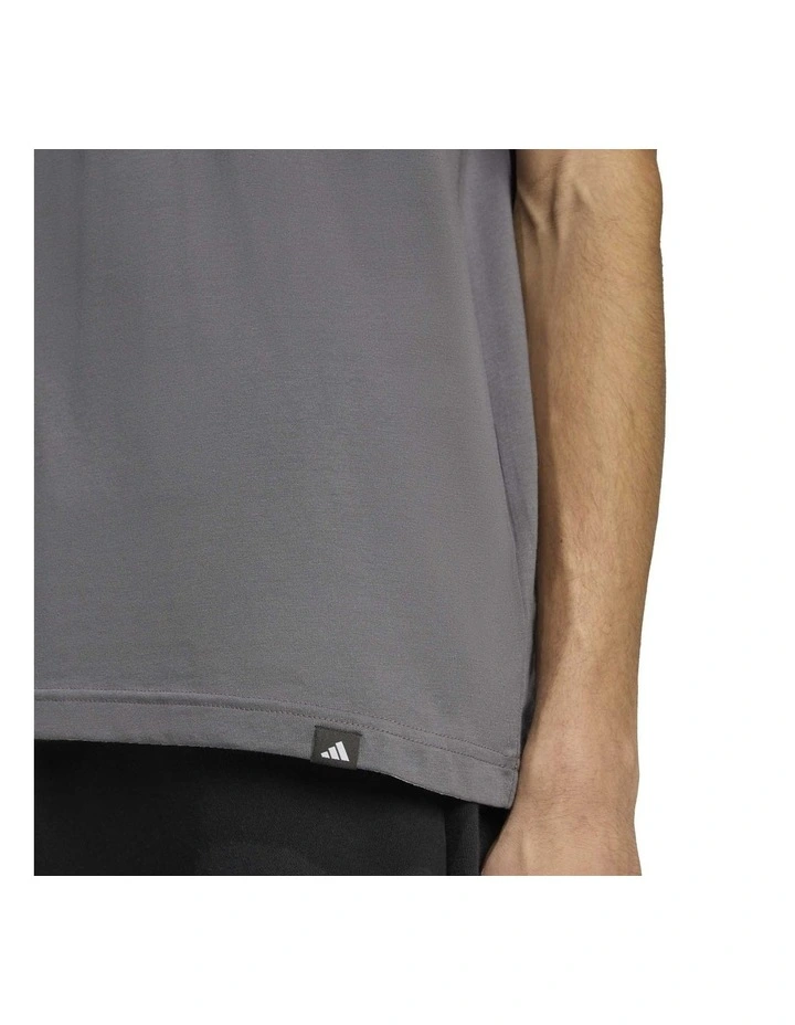 Camo Logo Graphic T-shirt in Grey image 5