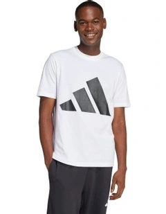 Essentials Big Logo Tee in White