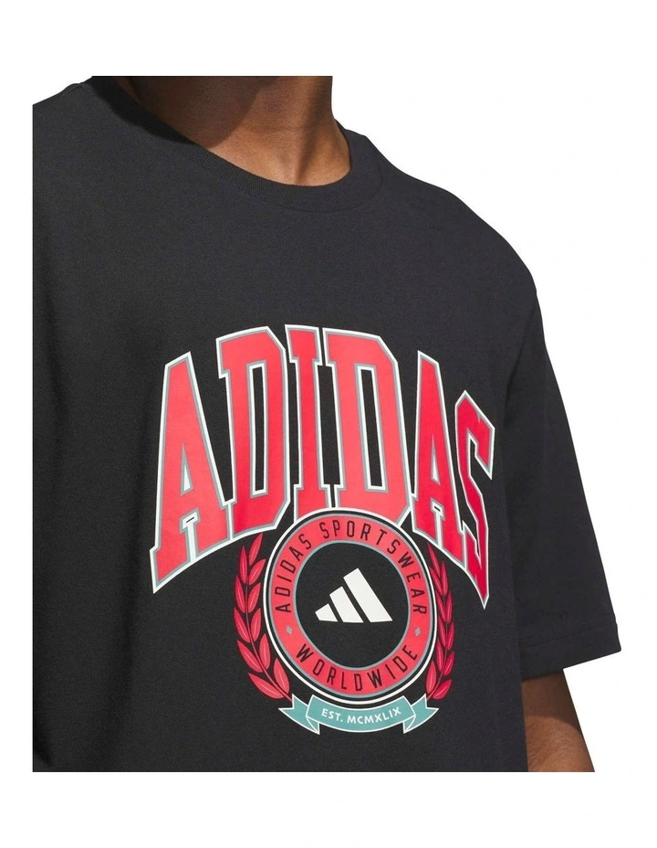 Varsity Crest Graphic Tee image 4