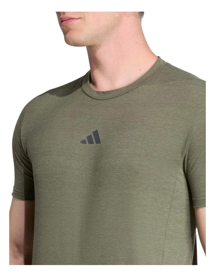 Designed For Training Workout Tee in Green image 5