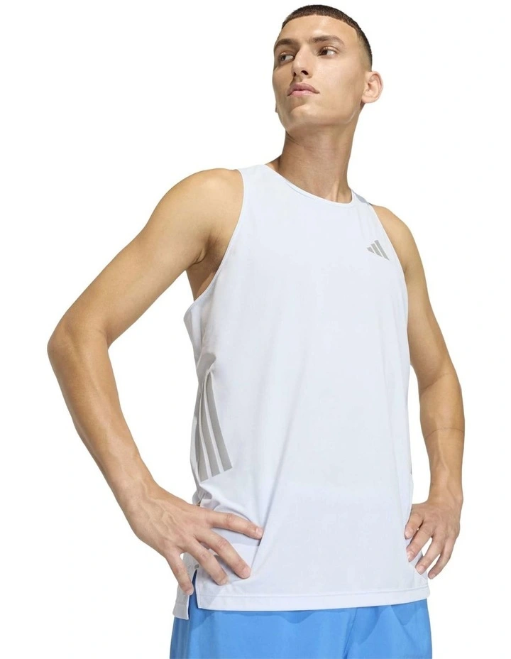 Adi365 Running Climacool Iconic Tank Top in Blue image 4