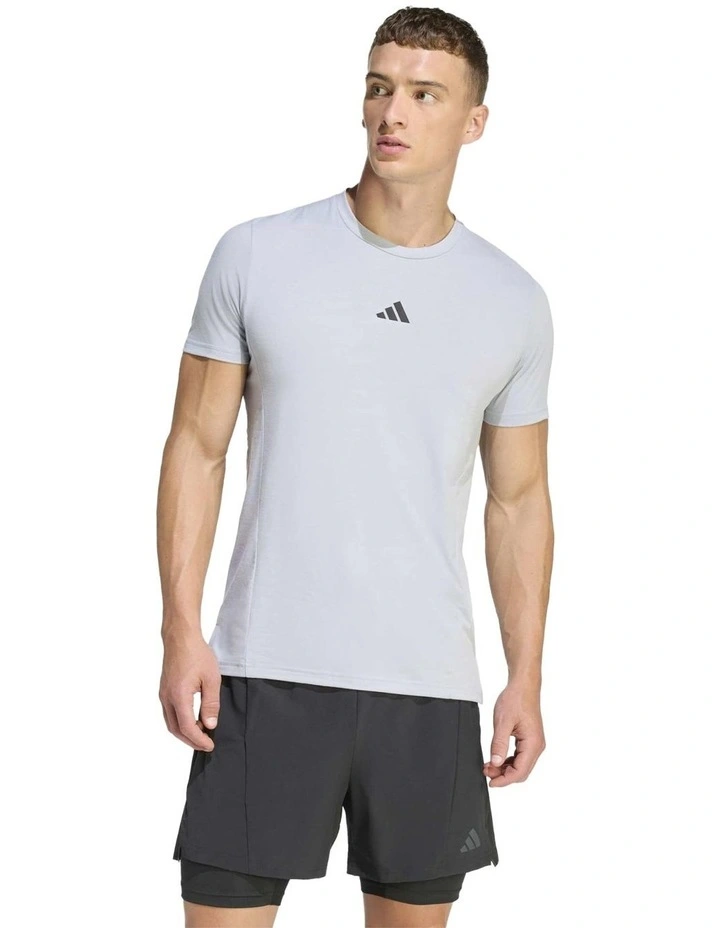 Designed For Training Workout T-shirt in Grey image 1