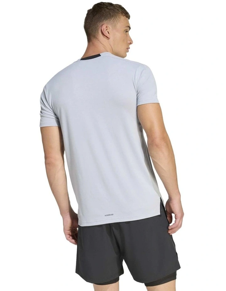 Designed For Training Workout T-shirt in Grey image 2