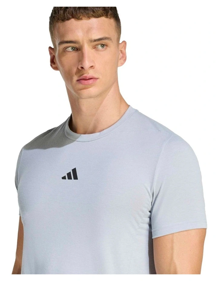 Designed For Training Workout T-shirt in Grey image 3