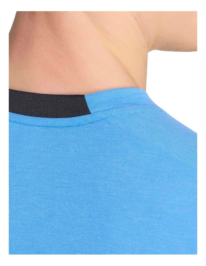 Designed For Training Workout T-shirt in Blue image 4