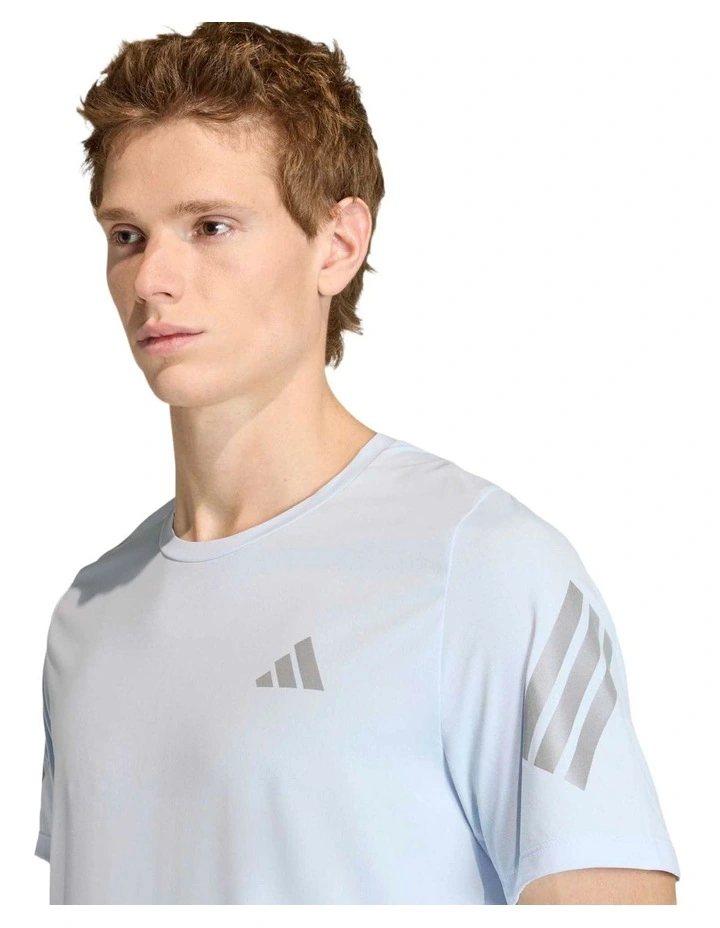 Adi365 Climacool T-shirt in Blue image 3