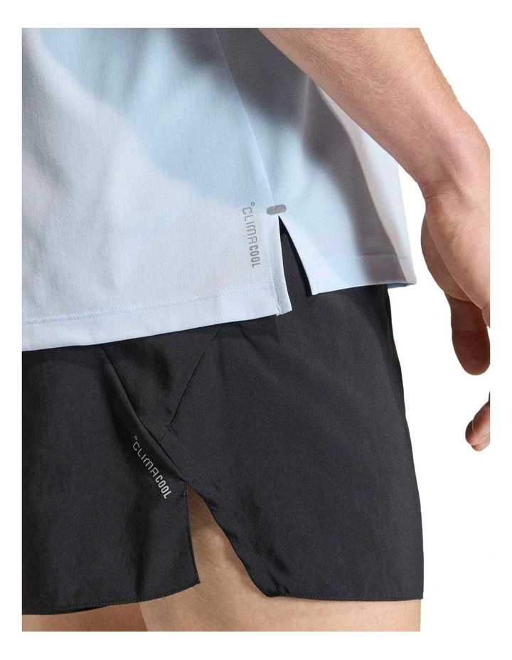 Adi365 Climacool T-shirt in Blue image 4