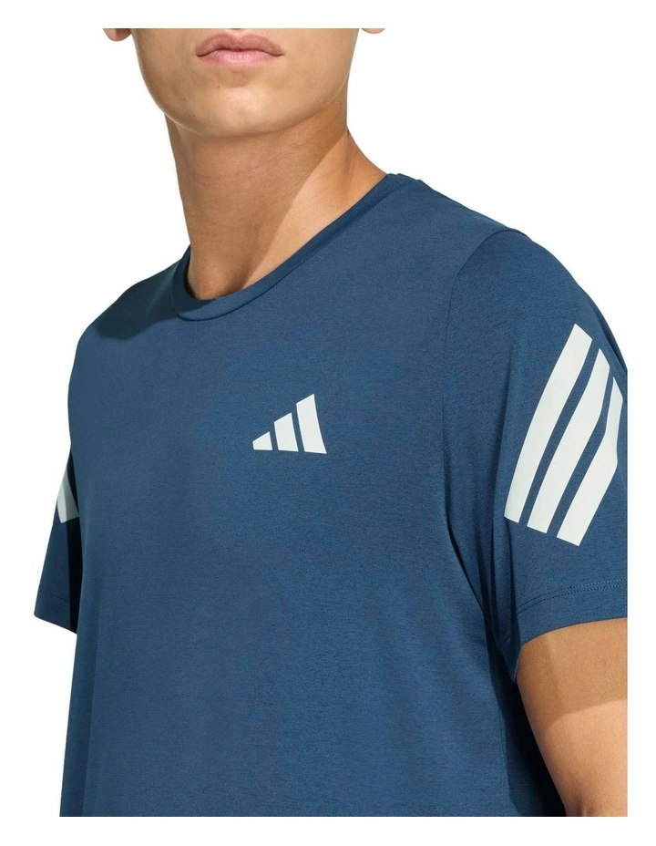 Adi365 Climacool T-shirt in Blue image 3