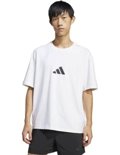 Z.N.E. Loose Fit Tee in White