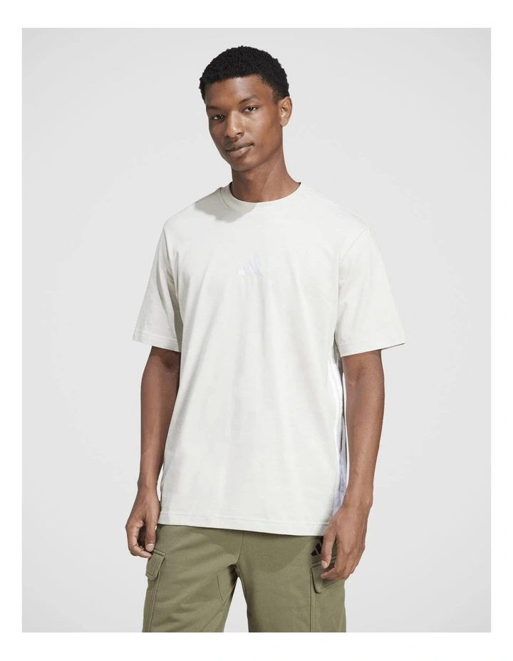 Essentials 3-Stripes Single Jersey T-Shirt image 1