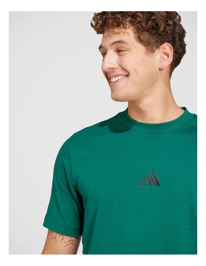Essentials 3-Stripes Single Jersey T-Shirt image 4