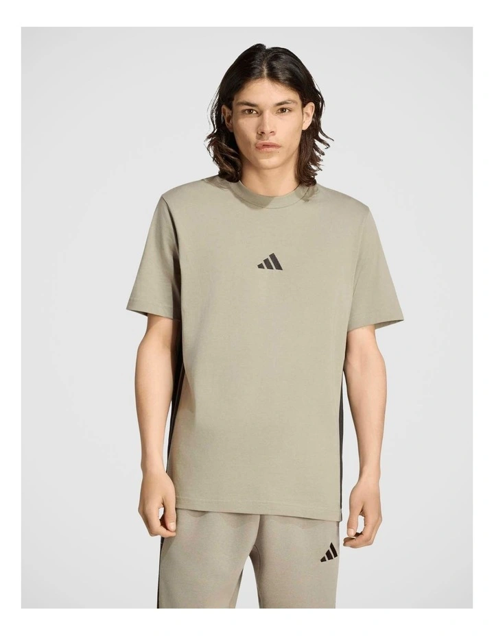 Essentials 3-Stripes Single Jersey T-Shirt image 1