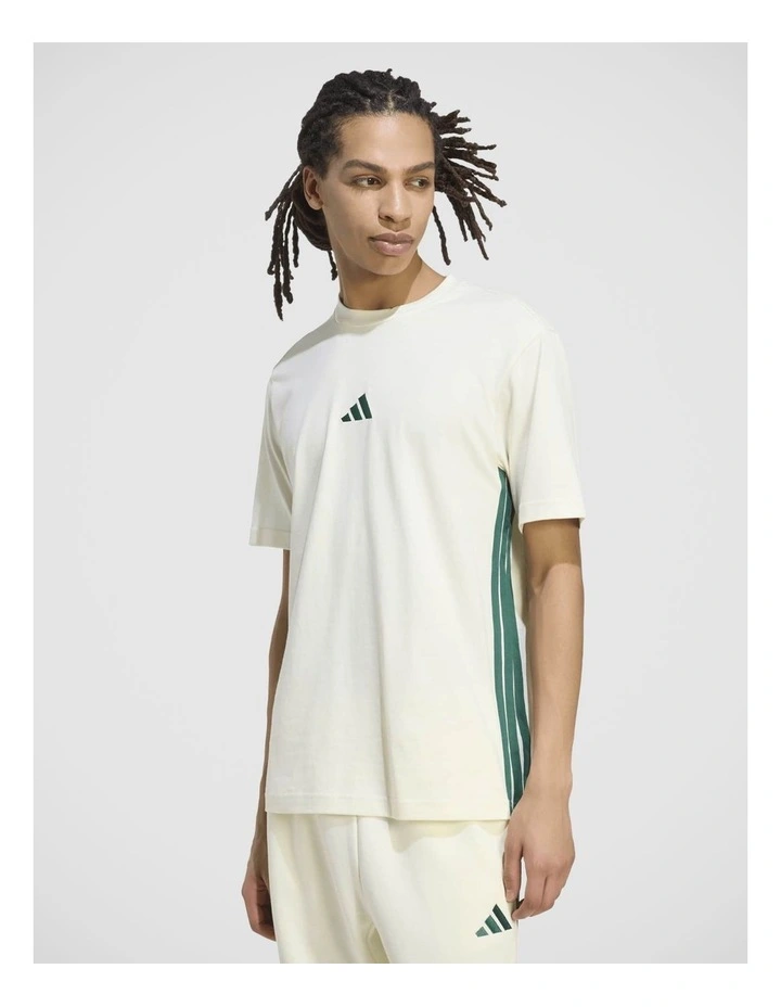 Essentials 3-Stripes Single Jersey T-Shirt image 1