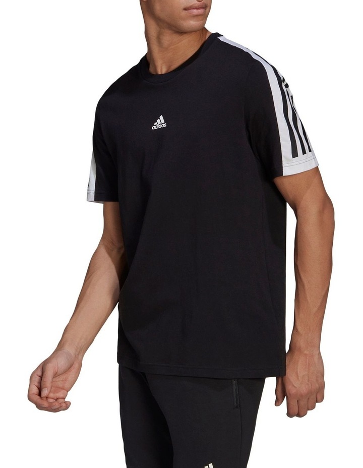 Adidas Future Icons 3-Stripes T-Shirt In Black | MYER