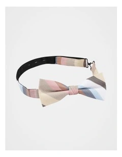 POLY STRIPE BOWTIE