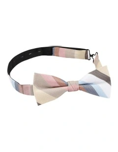 POLY STRIPE BOWTIE