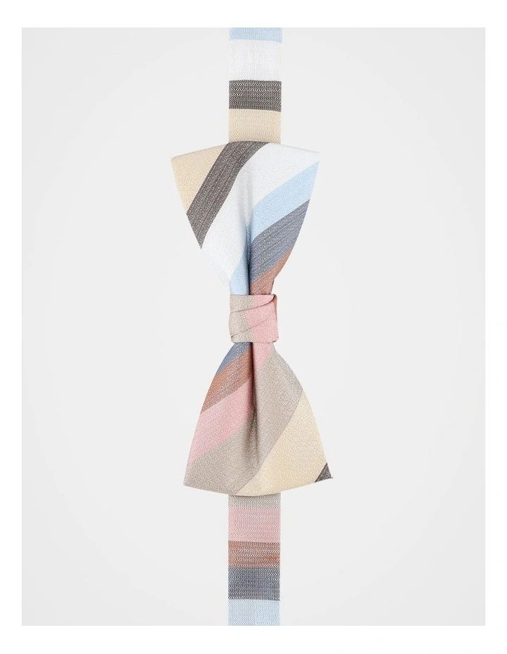 POLY STRIPE BOWTIE image 2