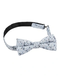 POLY FLORAL BOWTIE