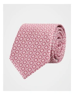 POLY FLORAL TIE