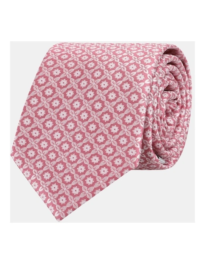 POLY FLORAL TIE image 1