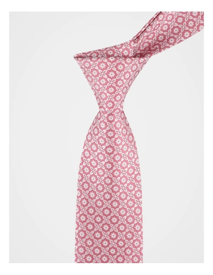 POLY FLORAL TIE image 2