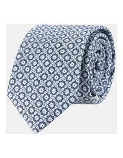 POLY FLORAL TIE
