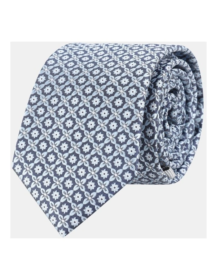 POLY FLORAL TIE image 1