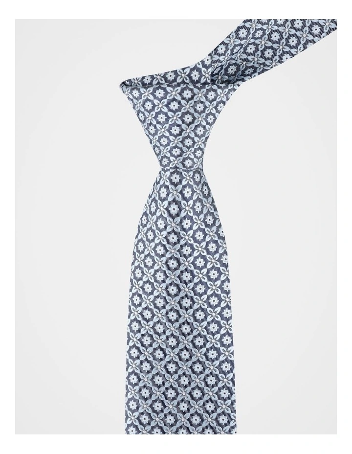 POLY FLORAL TIE image 2