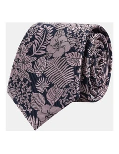 POLY FLORAL TIE