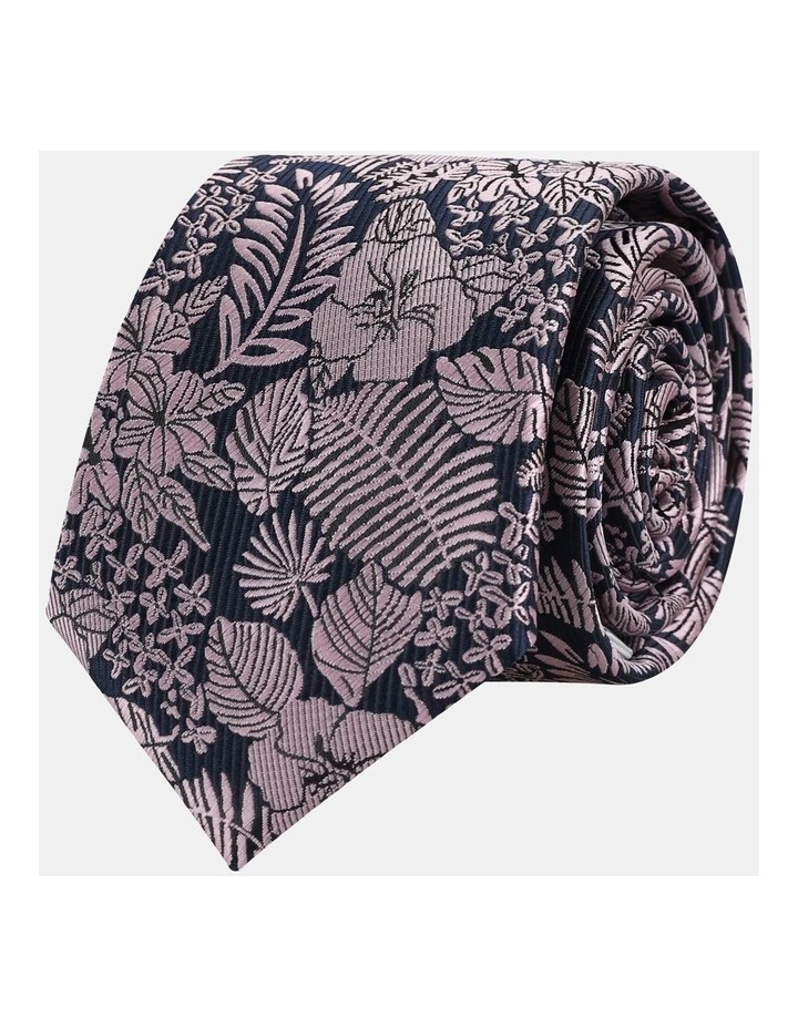 POLY FLORAL TIE image 1
