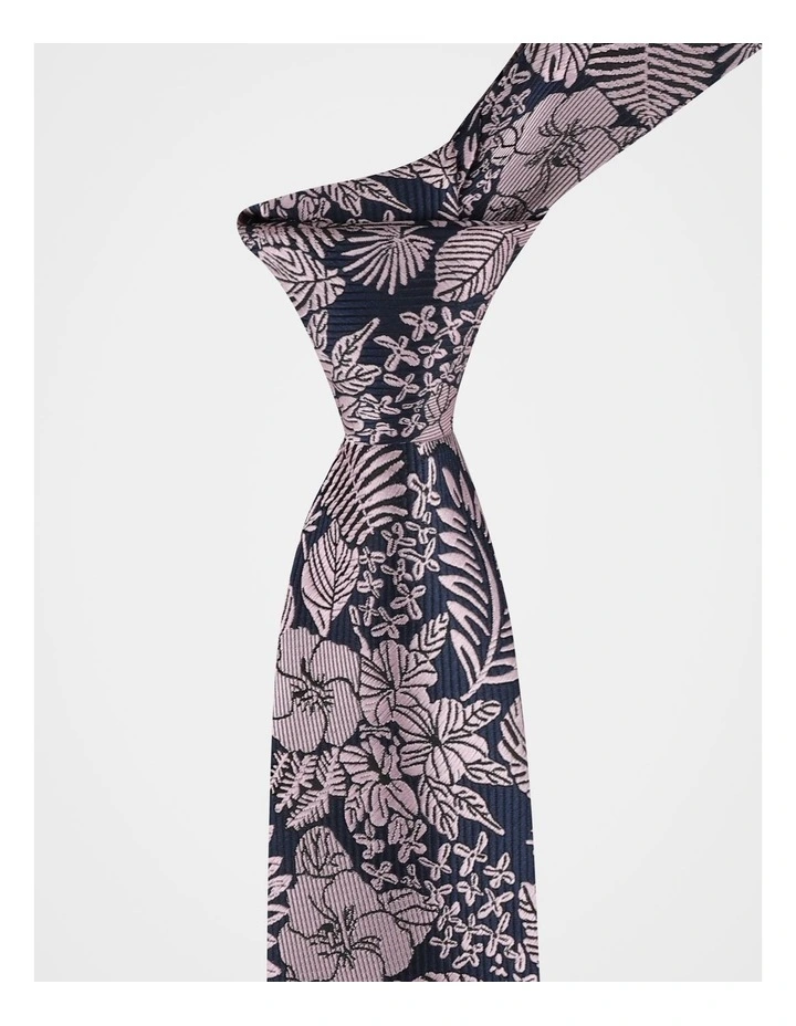 POLY FLORAL TIE image 2