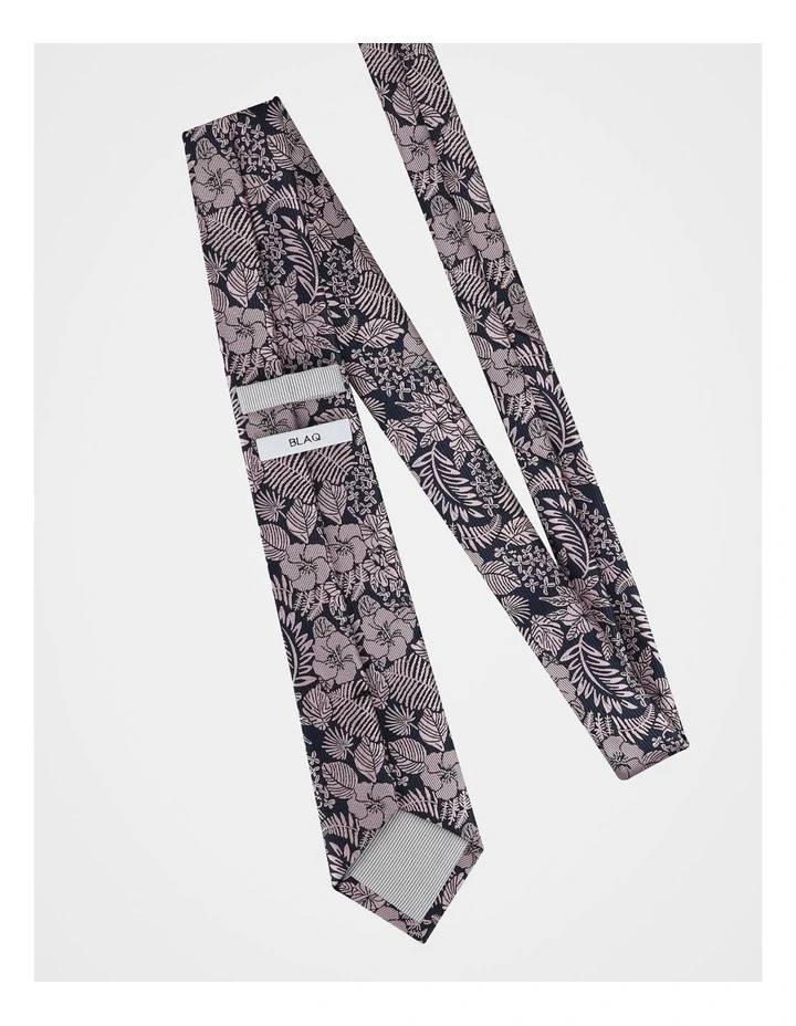 POLY FLORAL TIE image 3