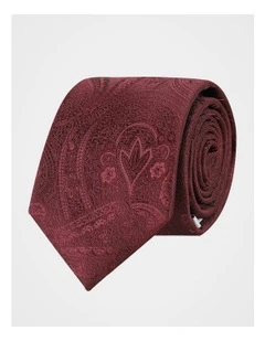 POLY PAISLEY TIE