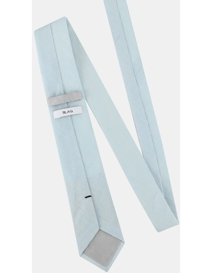 LINEN TEXTURED TIE image 3