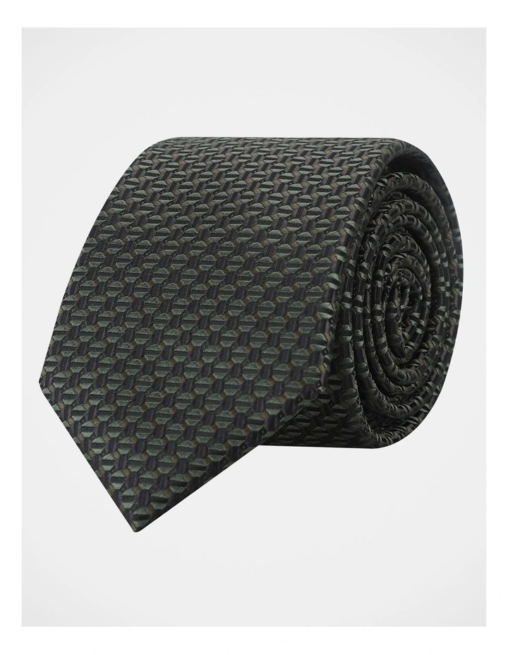 TwoTone Tie in Moss Green image 1
