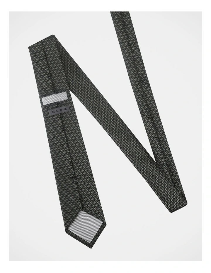 TwoTone Tie in Moss Green image 3