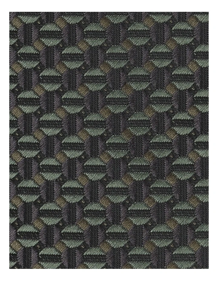 TwoTone Tie in Moss Green image 4