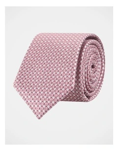 BLAQ JAQUARD TIE ROSE