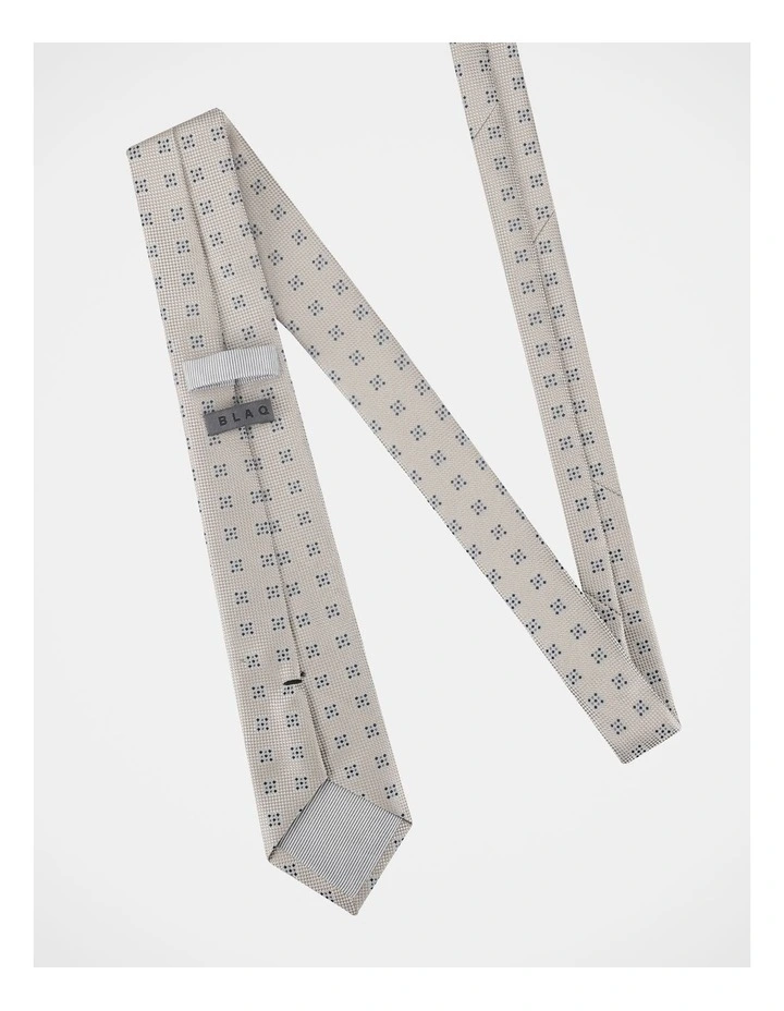 BLAQ JAQUARD TIE CREAM image 3