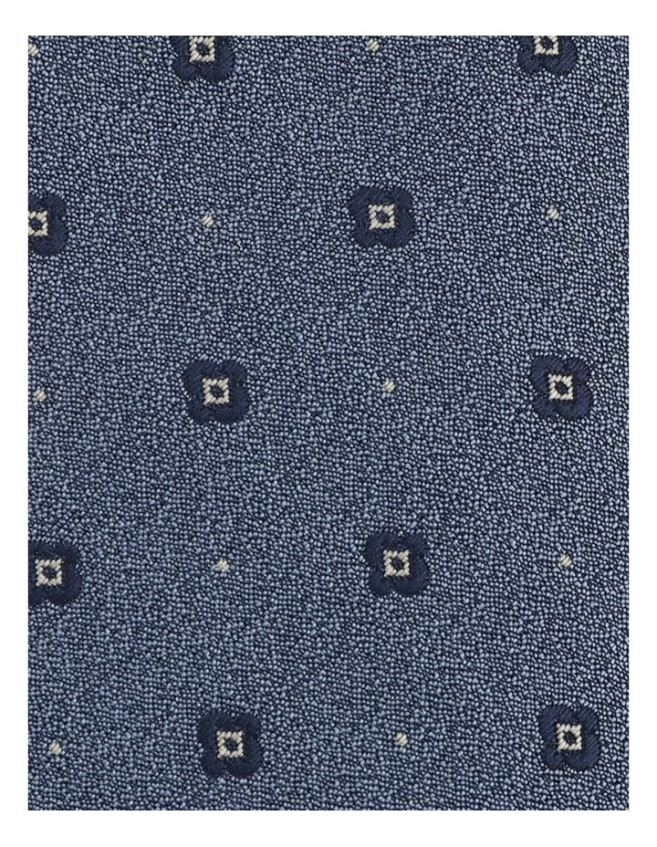 BLAQ JACUARD TIE BLUE image 4