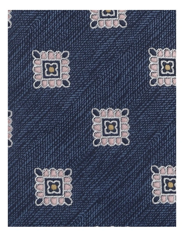 BLAQ JACQUARD TIE NAVY image 4